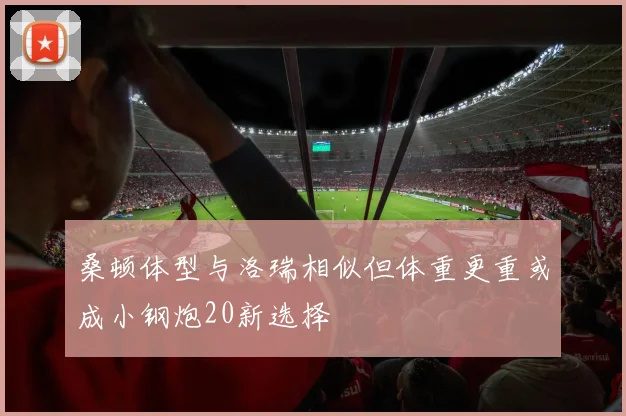 桑顿体型与洛瑞相似但体重更重或成小钢炮20新选择